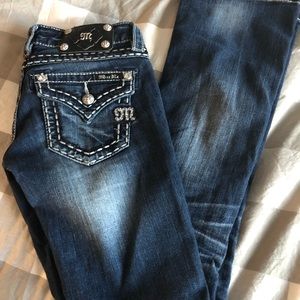 Miss Me boot cut jeans size 24